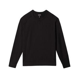GOOD MAN Merino Wool Sweater Men XXL Navy Luxury Minimalistic Business Classic